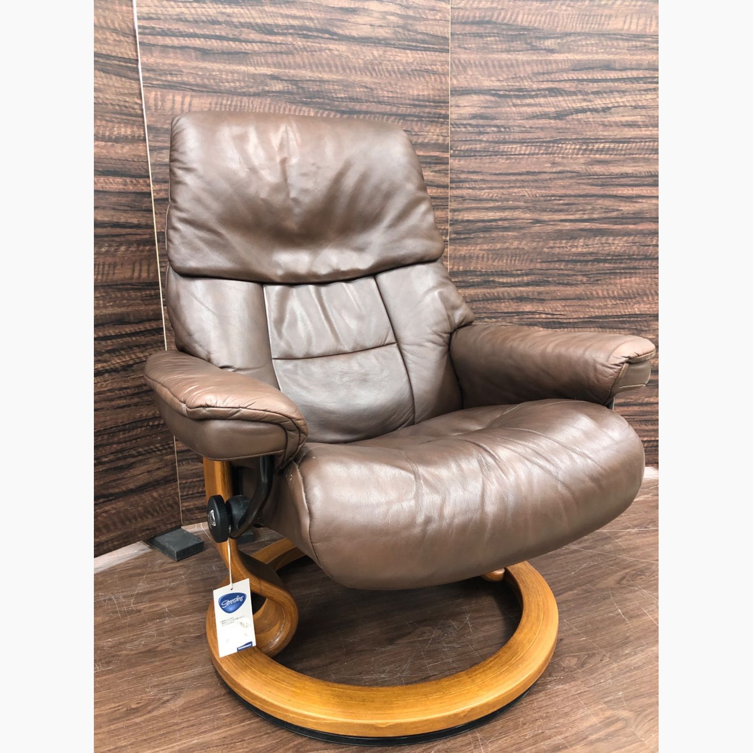 Ekornes (エコーネス) ストレスレスチェア ブラウン 本革製 レノ｜トレファクONLINE