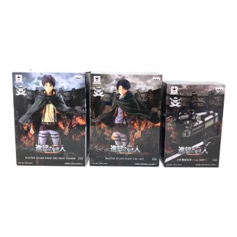 BANPRESTO (バンプレスト) エレン＆リヴァイ＆立体起動装置-ver.MSP- プライズフィギュア 進撃の巨人 (シンゲキノキョジン) attack on titan MASTER STARS PIECE CRANEKING