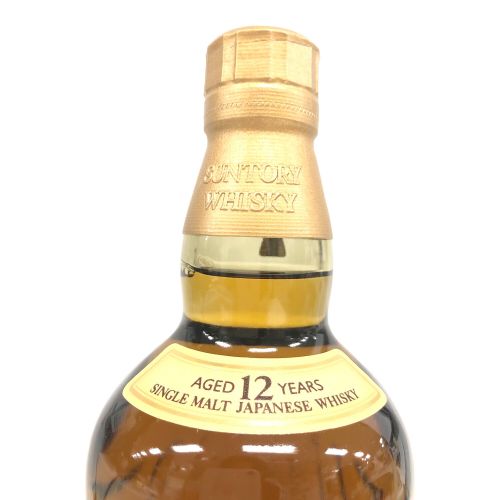 SUNTORY(サントリー)山崎 12年 シングルモルト 100周年記念ボトル