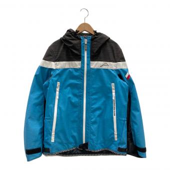 KUSHITANI (クシタニ) アドーレジャケット メンズ SIZE M ブルー×ブラック