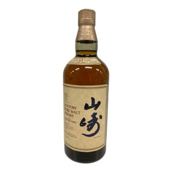 SUNTORY (サントリー) ウィスキー 山崎 ピュアモルトウィスキー12年 750ml お酒