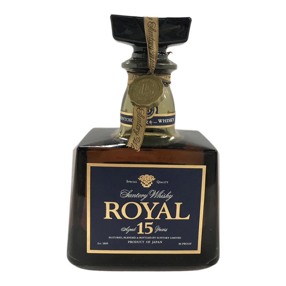 サントリーウイスキー ロイヤル 15年 サントリーウイスキー ローヤル15年 SUNTORY WHISKY ROYAL Aged 15
