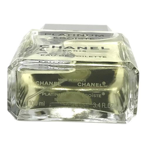 CHANEL (シャネル) オードトワレ エゴイスト プラチナム 100ml