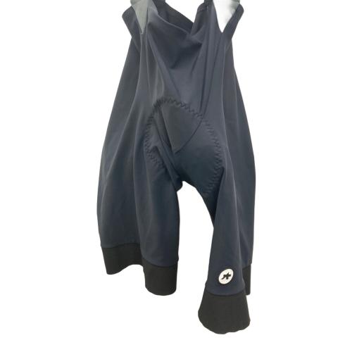 ASSOS (アソス) サイクルビブショーツ T GT C2 メンズ グレー×ブラック