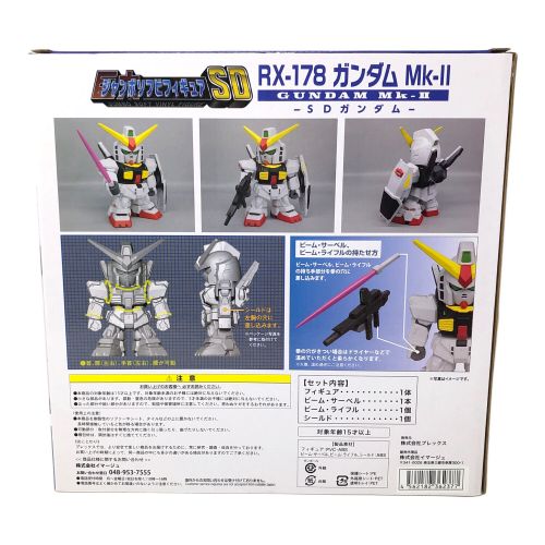 BANDAI(バンダイ) RX-178 ガンダム Mk-Ⅱ(マーク2) ティターンズ仕様 SDガンダム フィギュア ジャンボソフビフィギュアSD 機動戦士Zガンダム (きどうせんしゼータガンダム）