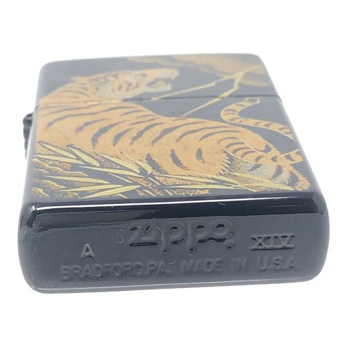 ZIPPO (ジッポー) オイルライター 本金 蒔絵 虎 1998年 USA製