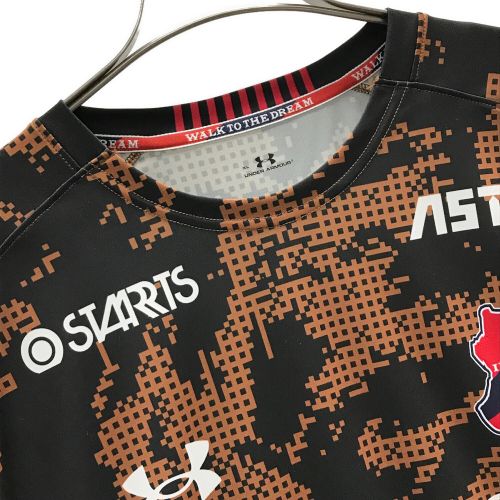 UNDER ARMOUR (アンダー アーマー) サッカーユニフォーム メンズ SIZE XL ブラウン いわきFC