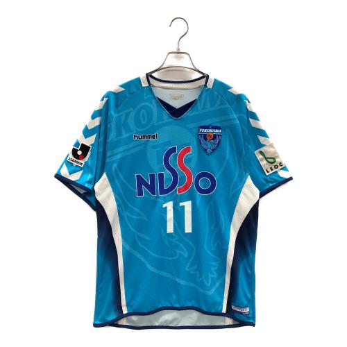 hummel (ヒュンメル) サッカーユニフォーム 横浜FC 11番 メンズ SIZE L ブルー