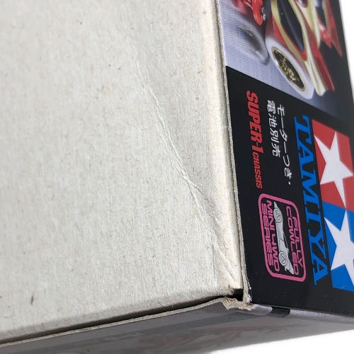 TAMIYA (タミヤ) シャイニングスコーピオン ゴールデンエッジ スーパー１シャーシ クリヤーレッド プラモデル 爆走兄弟レッツ&ゴー!! SHINING SORPION GOLDEN EDGE (SUPER-1CHASSIS)