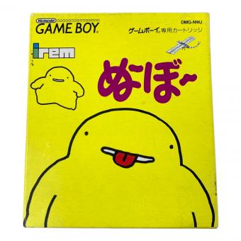 irem（アイレム） Nintendo（ニンテンドー） GAMEBOY（ゲームボーイ） ぬーぼー ゲームボーイ専用カートリッジ