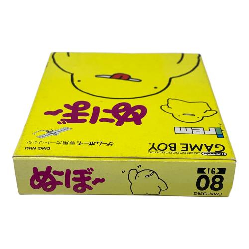 irem（アイレム） Nintendo（ニンテンドー） GAMEBOY（ゲームボーイ） ぬーぼー ゲームボーイ専用カートリッジ