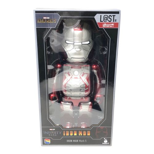 MEDICOM TOY (メディコムトイ) BE@RBRICK 400% IRON MAN Mark 5 フィギュア MARVEL Infinity SAGA『IRON MAN』 Happyくじ LOST賞 アイアンマン