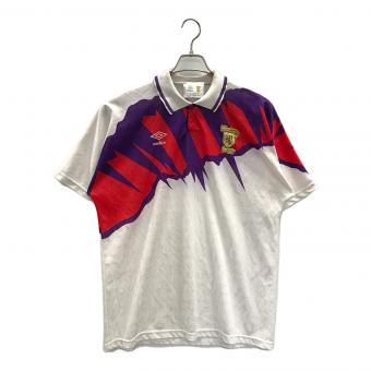 UMBRO (アンブロ) サッカーユニフォーム メンズ パープル×ホワイト 1992年スコットランド代表 AWAY