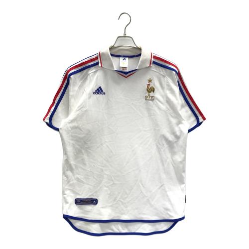 adidas (アディダス) サッカーユニフォーム メンズ O ホワイト 2000年フランス代表 AWAY