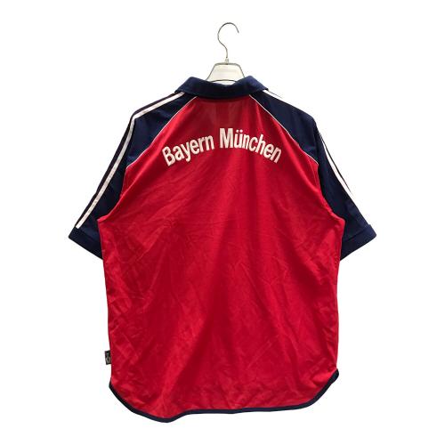 adidas (アディダス) サッカーユニフォーム メンズ XXXO レッド×ネイビー 1999-01年バイエルン・ミュンヘン