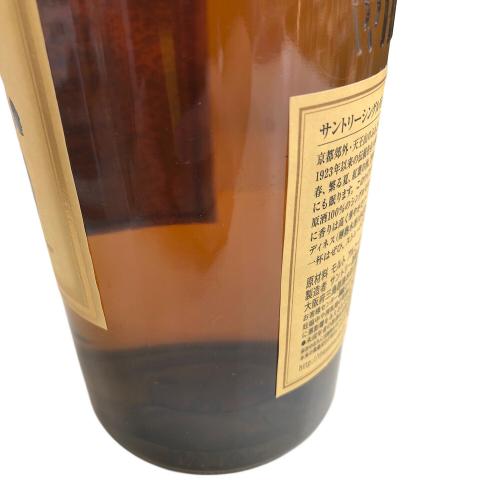 SUNTORY (サントリー) ウィスキー 山崎 シングルモルトウィスキー12年 700ml お酒