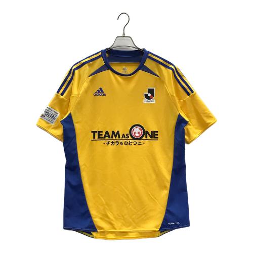 adidas (アディダス) サッカーユニフォーム メンズ SIZE XO イエロー 東日本大震災復興支援 TEAM AS ONE X52783