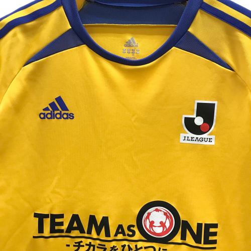 adidas (アディダス) サッカーユニフォーム メンズ SIZE XO イエロー 東日本大震災復興支援 TEAM AS ONE X52783