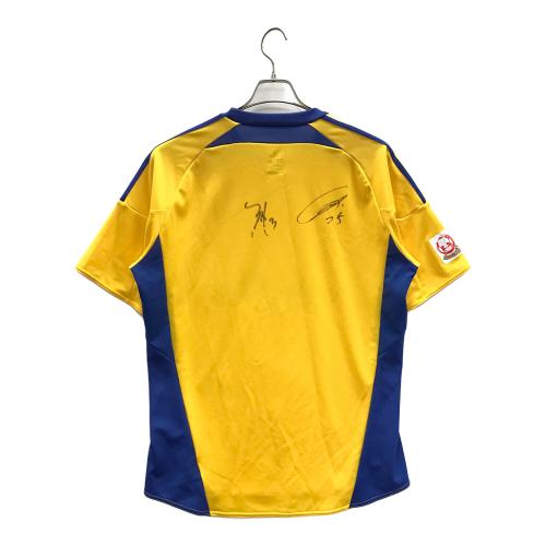 adidas (アディダス) サッカーユニフォーム メンズ SIZE XO イエロー 東日本大震災復興支援 TEAM AS ONE X52783