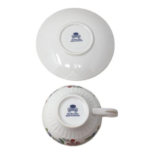 Aynsley (エインズレイ) ティーフォーワン ペンブロック カップ＆ソーサー ポット Bone china (ボーンチャイナ)