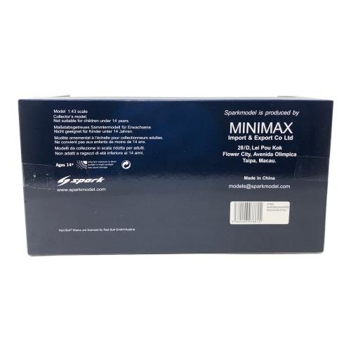 MINIMAX (ミニマックス) RED BULL RACING HONDA RB16B spark ダイキャストカー 1/43 レッドブル レーシング ホンダ 2021 WORLD CHAMPION