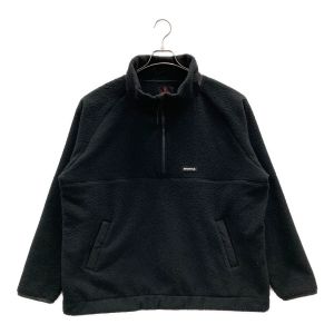 BRIEFING (ブリーフィング) ボアハーフジップゴルフウェア BRG243M58 メンズ SIZE XL ブラック