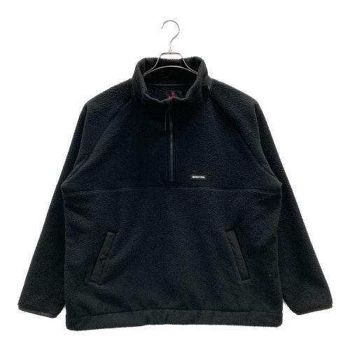BRIEFING (ブリーフィング) ボアハーフジップゴルフウェア BRG243M58 メンズ SIZE XL ブラック