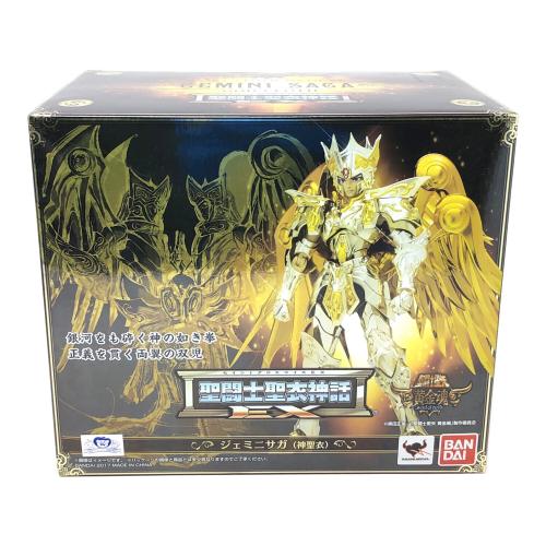 BANDAI (バンダイ) 聖闘士聖衣神話EX ジェミニサガ (神聖衣) フィギュア 聖闘士星矢(せいんとせいや) 黄金魂 TAMASHIINATIONS