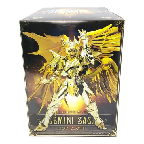 BANDAI (バンダイ) 聖闘士聖衣神話EX ジェミニサガ (神聖衣) フィギュア 聖闘士星矢(せいんとせいや) 黄金魂 TAMASHIINATIONS