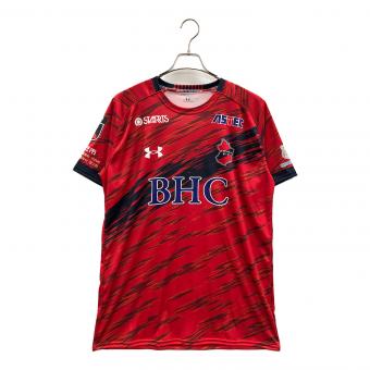 UNDER ARMOUR (アンダーアーマー) UAいわきFC レプリカユニフォーム メンズ SIZE XL レッド 総柄