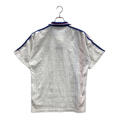 adidas (アディダス) サッカーユニフォーム フランス代表 メンズ US L ホワイト×ブルー