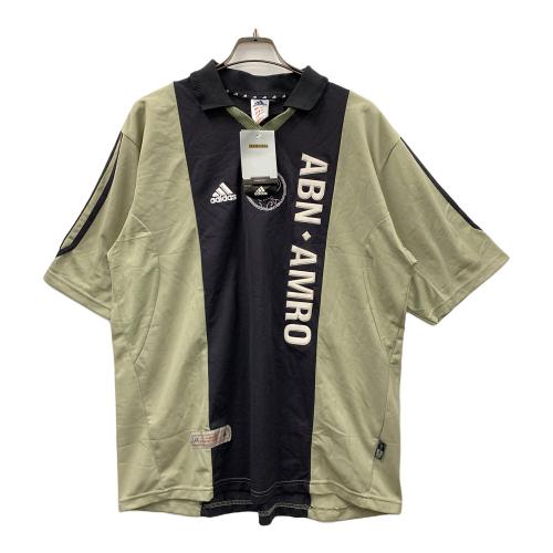 adidas (アディダス) サッカーユニフォーム AJAX（アヤックス） メンズ ブラック×オリーブ