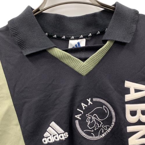 adidas (アディダス) サッカーユニフォーム AJAX（アヤックス） メンズ ブラック×オリーブ