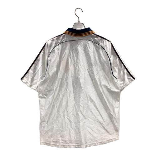 adidas (アディダス) サッカーユニフォーム レアルマドリード90's メンズ US L ホワイト×ネイビー