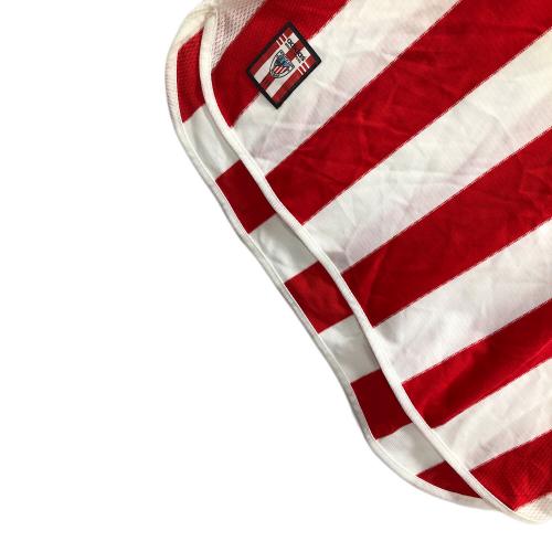 adidas (アディダス) サッカーユニフォーム アスレティックビルバオ メンズ US L レッド×ホワイト