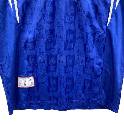 adidas (アディダス) サッカーユニフォーム 96-97フランス代表 メンズ US XL ブルー×ホワイト