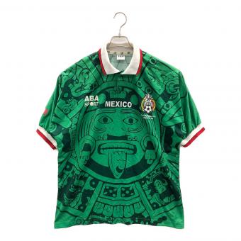 ABASPORT（アバスポート） サッカーユニフォーム 98年W杯メキシコ代表 メンズ SIZE L グリーン