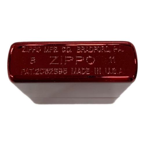 ZIPPO (ジッポ) オイルライター LARK（ラーク） レッド 2011年2月製