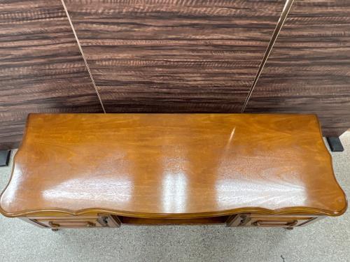 アンティーク調ローボード ブラウン