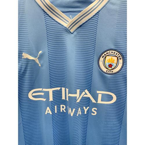 PUMA (プーマ) サッカーユニフォーム 23/24 #17 DE BRUINE メンズ ブルー US:L