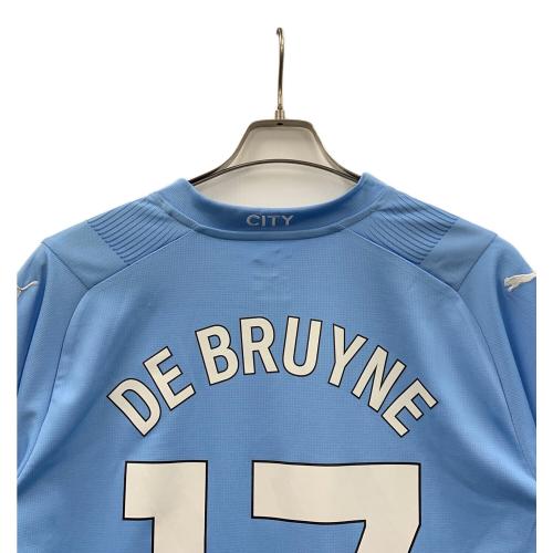 PUMA (プーマ) サッカーユニフォーム 23/24 #17 DE BRUINE メンズ ブルー US:L