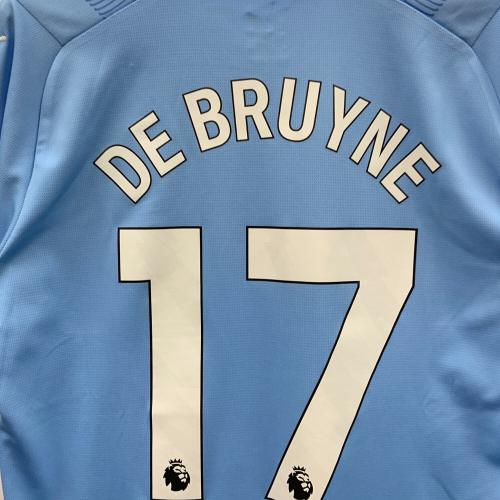 PUMA (プーマ) サッカーユニフォーム 23/24 #17 DE BRUINE メンズ ブルー US:L