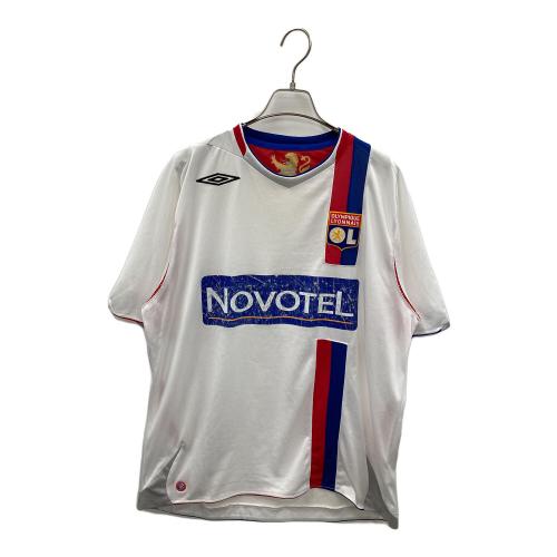 UMBRO (アンブロ) サッカーユニフォーム フランス リヨン メンズ SIZE ASIA XXL ホワイト
