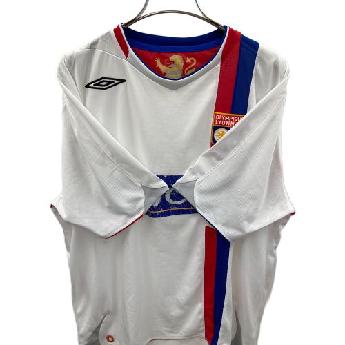 UMBRO (アンブロ) サッカーユニフォーム フランス リヨン メンズ SIZE ASIA XXL ホワイト