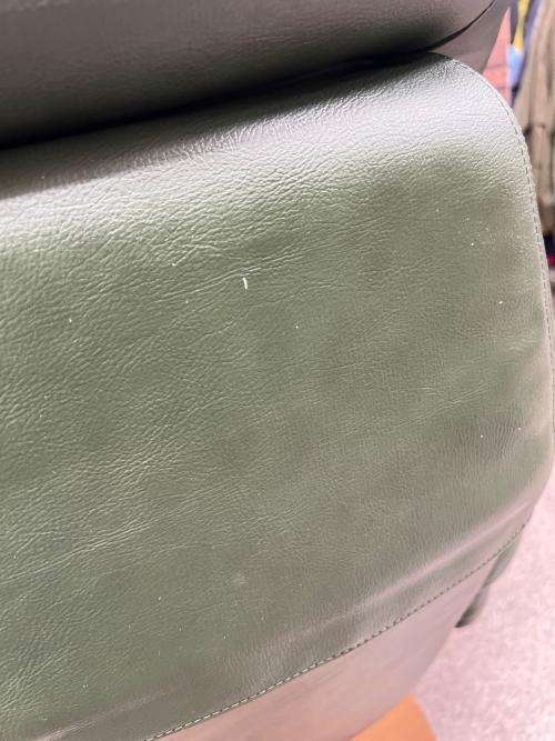 karimoku (カリモク) リクライニングチェア オリーブ THE FIRST（ザファースト） RU-73 本革製