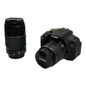 CANON (キヤノン) デジタル一眼レフカメラ EOS Kiss X5 DS126311 レンズ：EF-S 55-250mm 1:4-5.6 IS Ⅱ φ58mm / EF-S 18-55mm 1:3.5-5.6 IS Ⅱ φ58