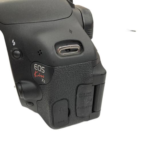 CANON (キヤノン) デジタル一眼レフカメラ EOS Kiss X5 DS126311 レンズ：EF-S 55-250mm 1:4-5.6 IS Ⅱ φ58mm / EF-S 18-55mm 1:3.5-5.6 IS Ⅱ φ58