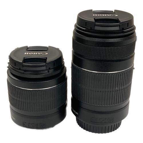 CANON (キヤノン) デジタル一眼レフカメラ EOS Kiss X5 DS126311 レンズ：EF-S 55-250mm 1:4-5.6 IS Ⅱ φ58mm / EF-S 18-55mm 1:3.5-5.6 IS Ⅱ φ58