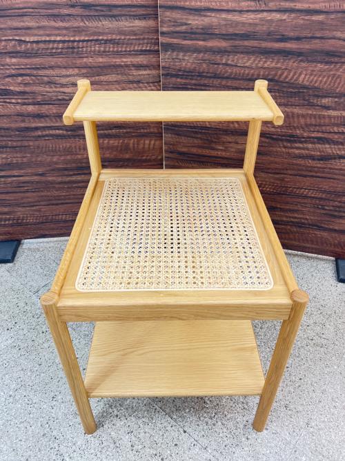 Re:CENO (リセノ) ナイトテーブル ラタンミックス