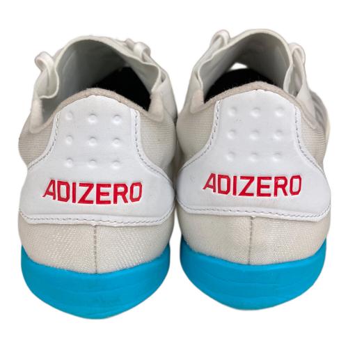 adidas (アディダス) スパイクシューズ メンズ SIZE 27.5cm ホワイト×ブルー Adizero Ambition（アディゼロアンビション） IE2768